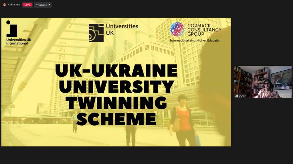A CONFERENCE OF PARTNERS OF THE TWINNING PROJECT (TWG) “UK-UKRAINE UNIVERSITY TWINNING SCHEME” WAS HELD